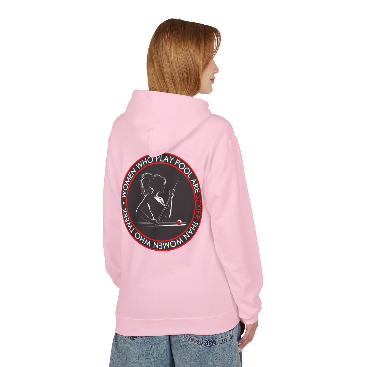 Women Who Play Pool Are Better Fleece Hoodie