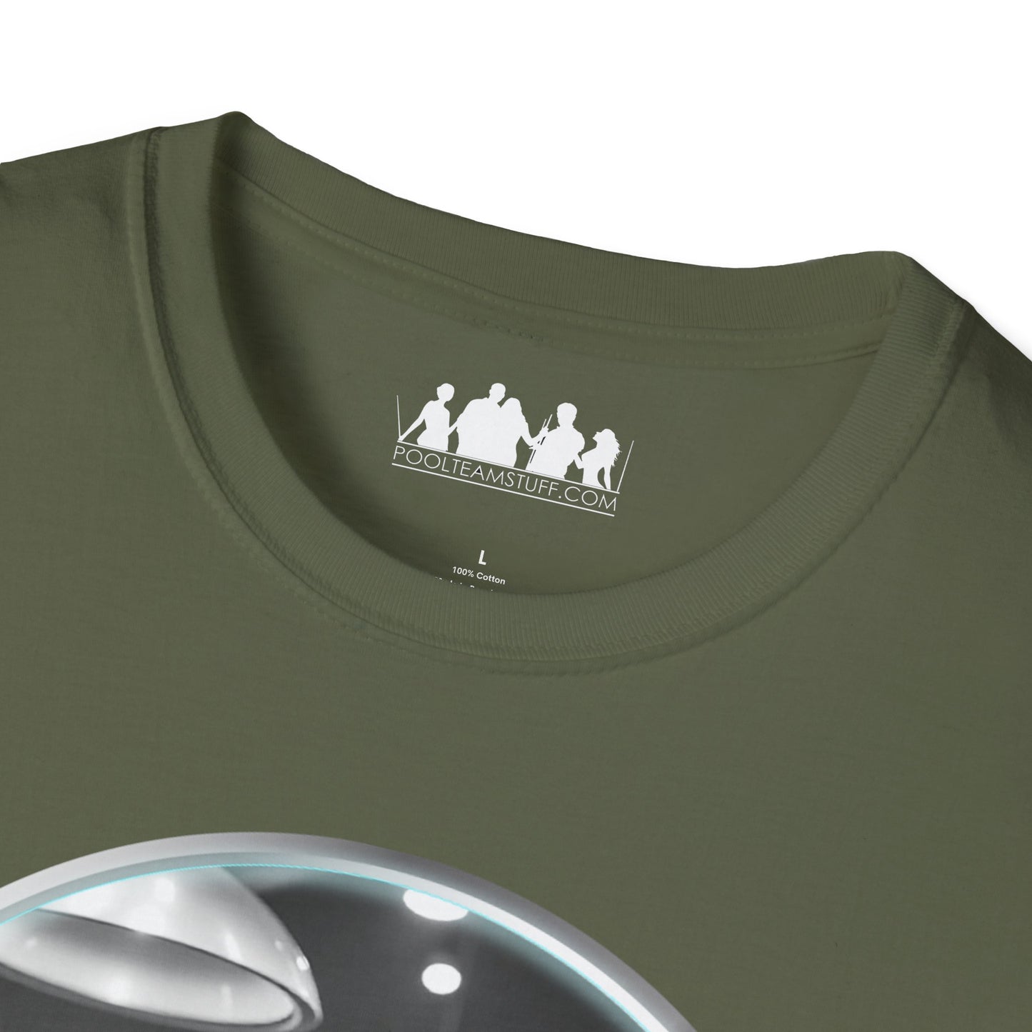 Gorilla Playing Pool Tee Shirt