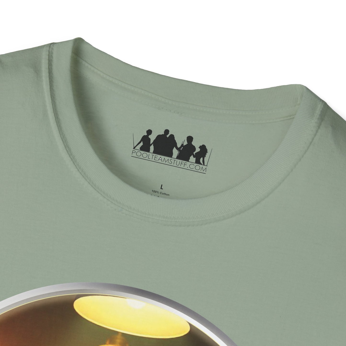 Lion Playing Pool T-Shirt