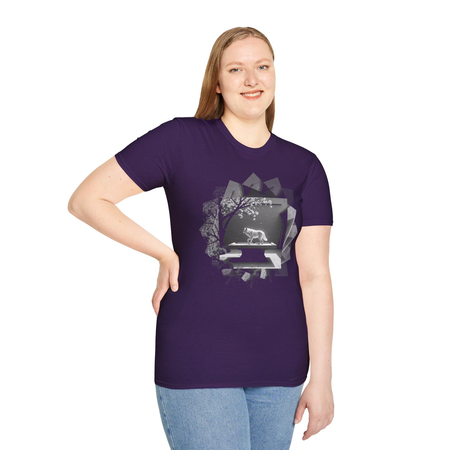 Wolf On Pool Table T-Shirt