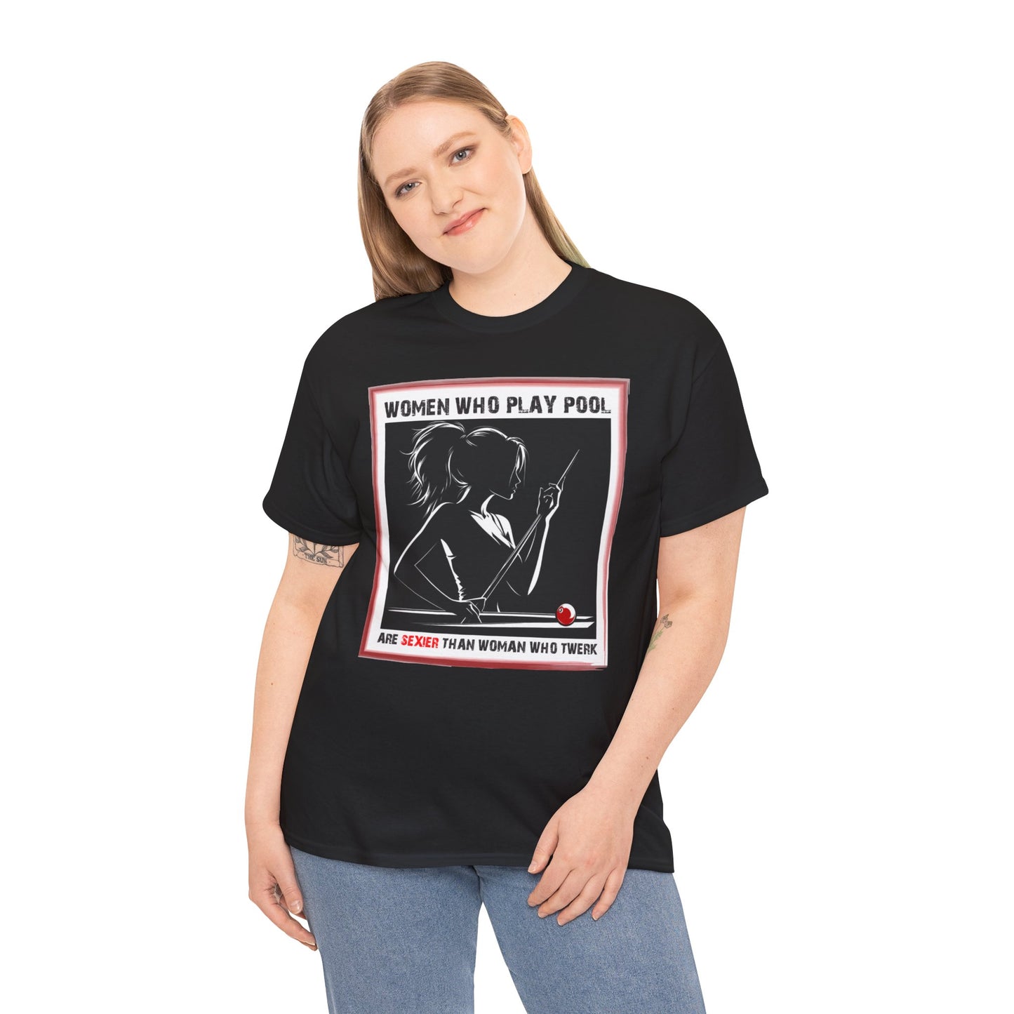 Women Who Play Pool Tee Shirt