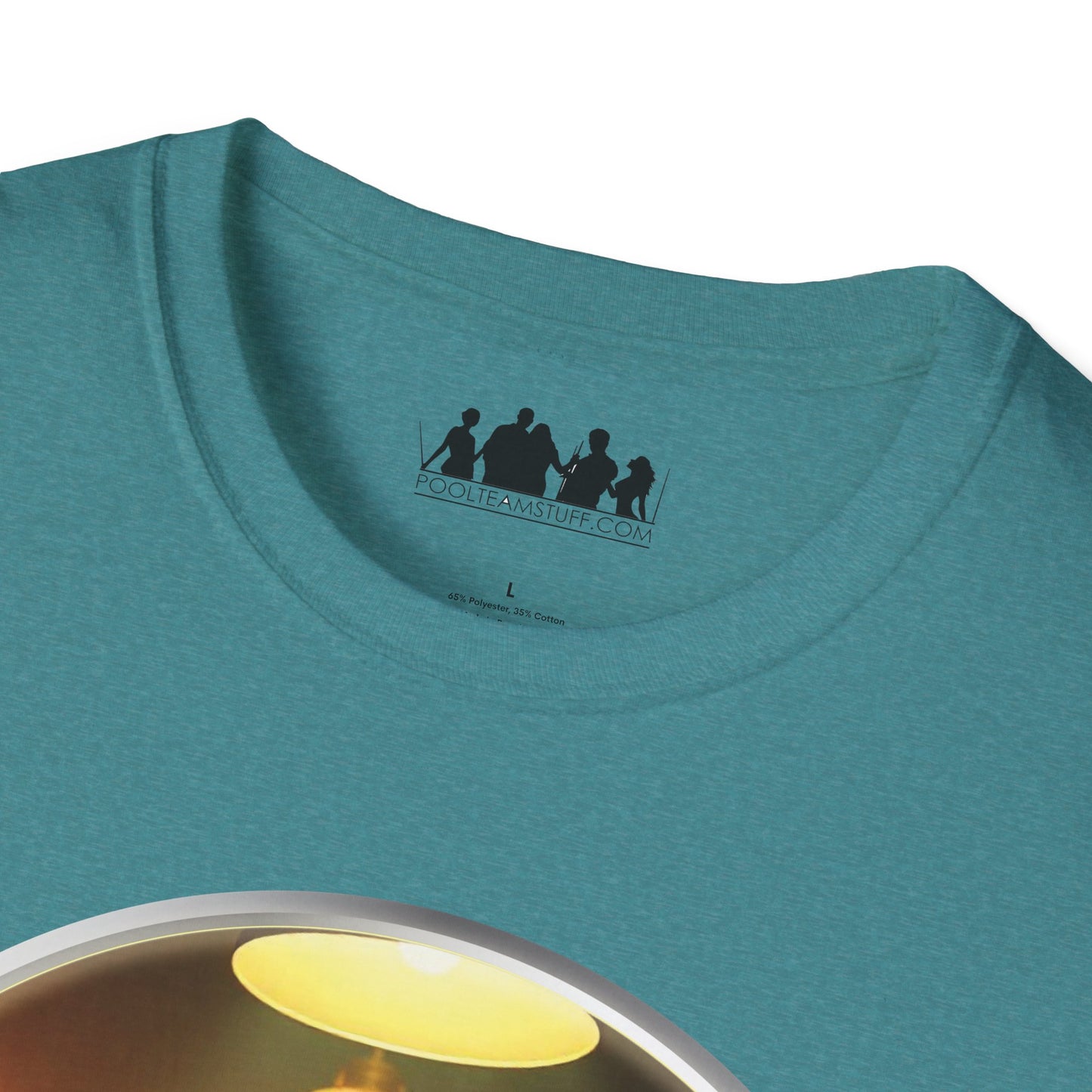 Lion Playing Pool T-Shirt