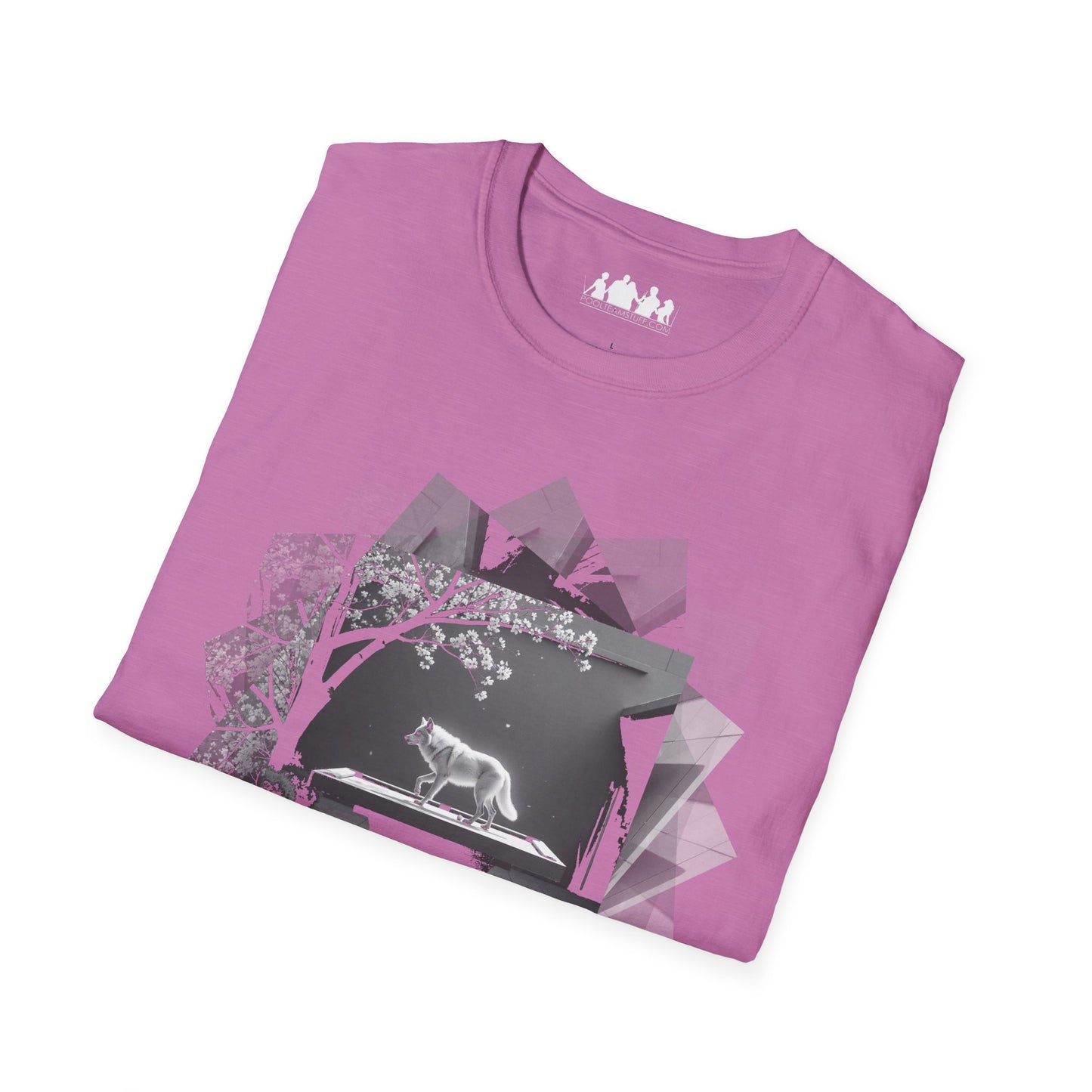 Wolf On Pool Table T-Shirt