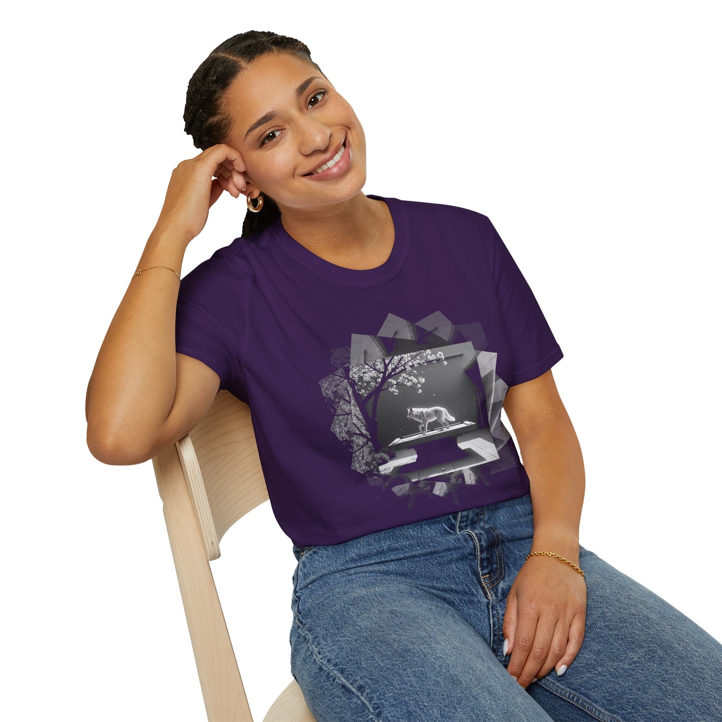 Wolf On Pool Table T-Shirt