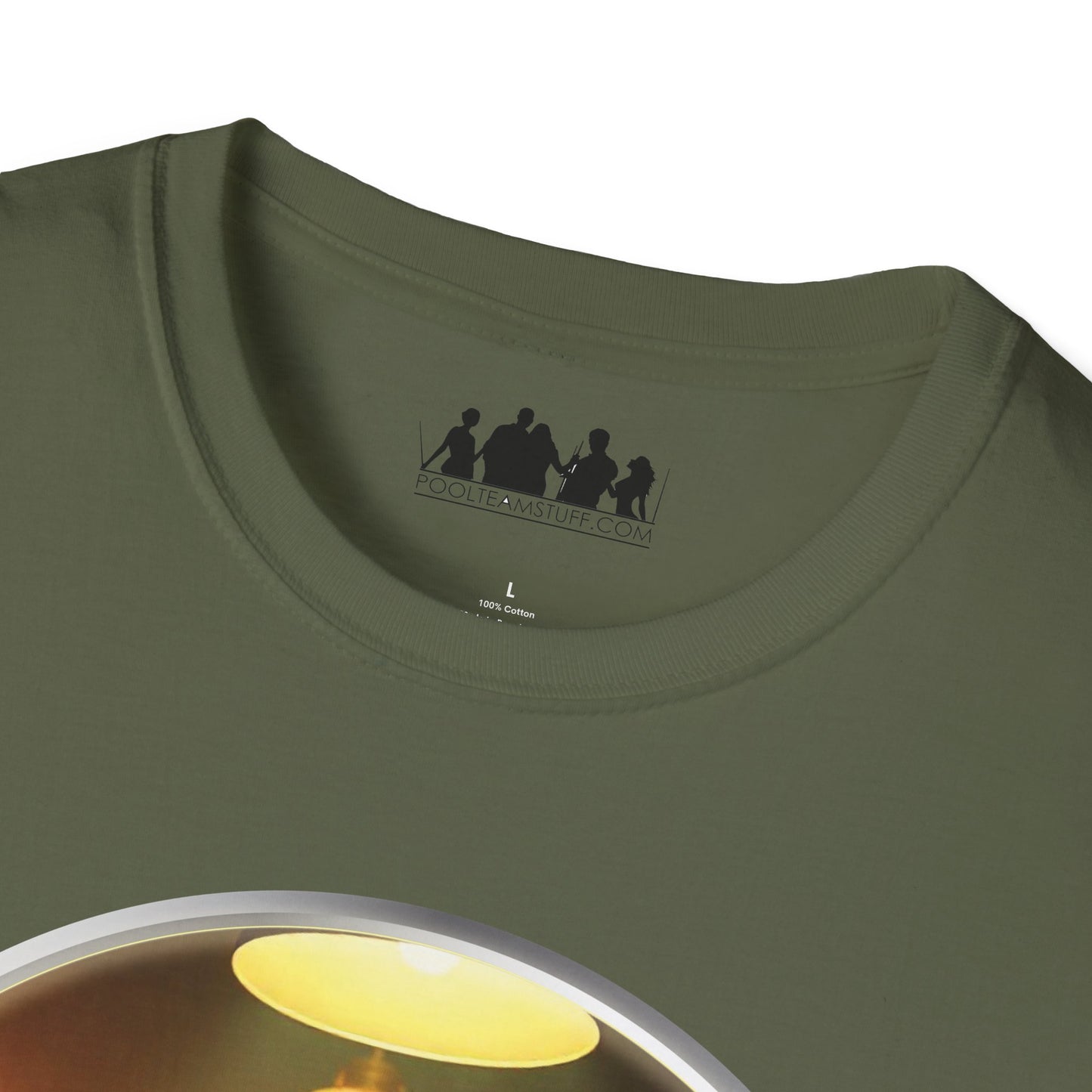 Lion Playing Pool T-Shirt
