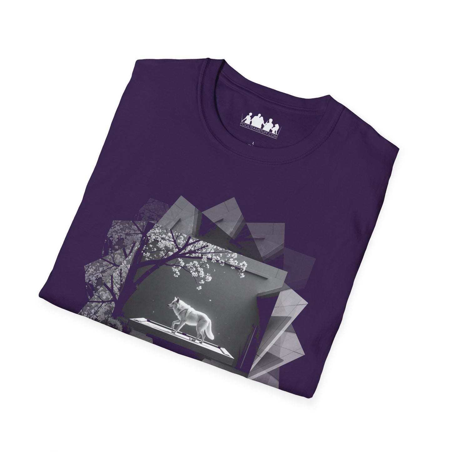 Wolf On Pool Table T-Shirt