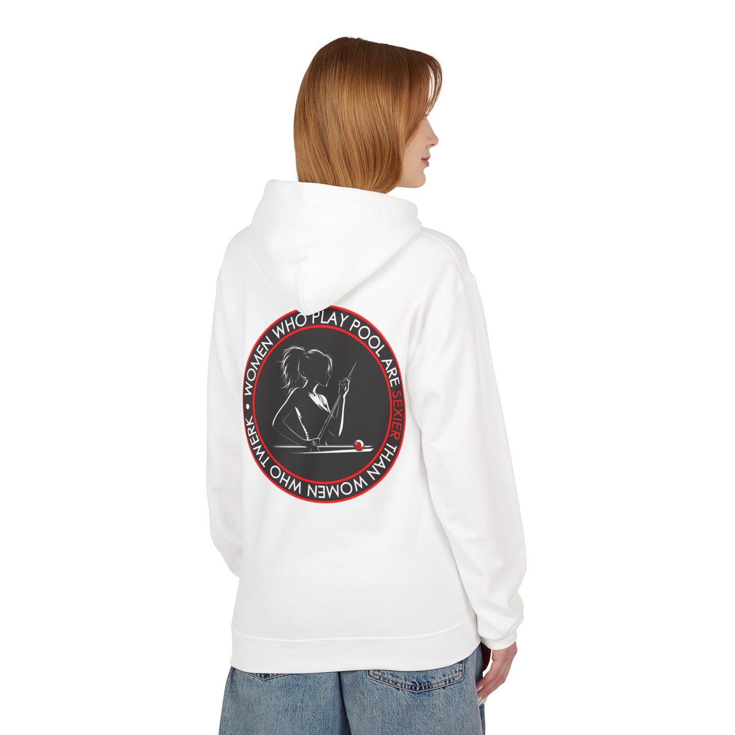 Women Who Play Pool Are Better Fleece Hoodie