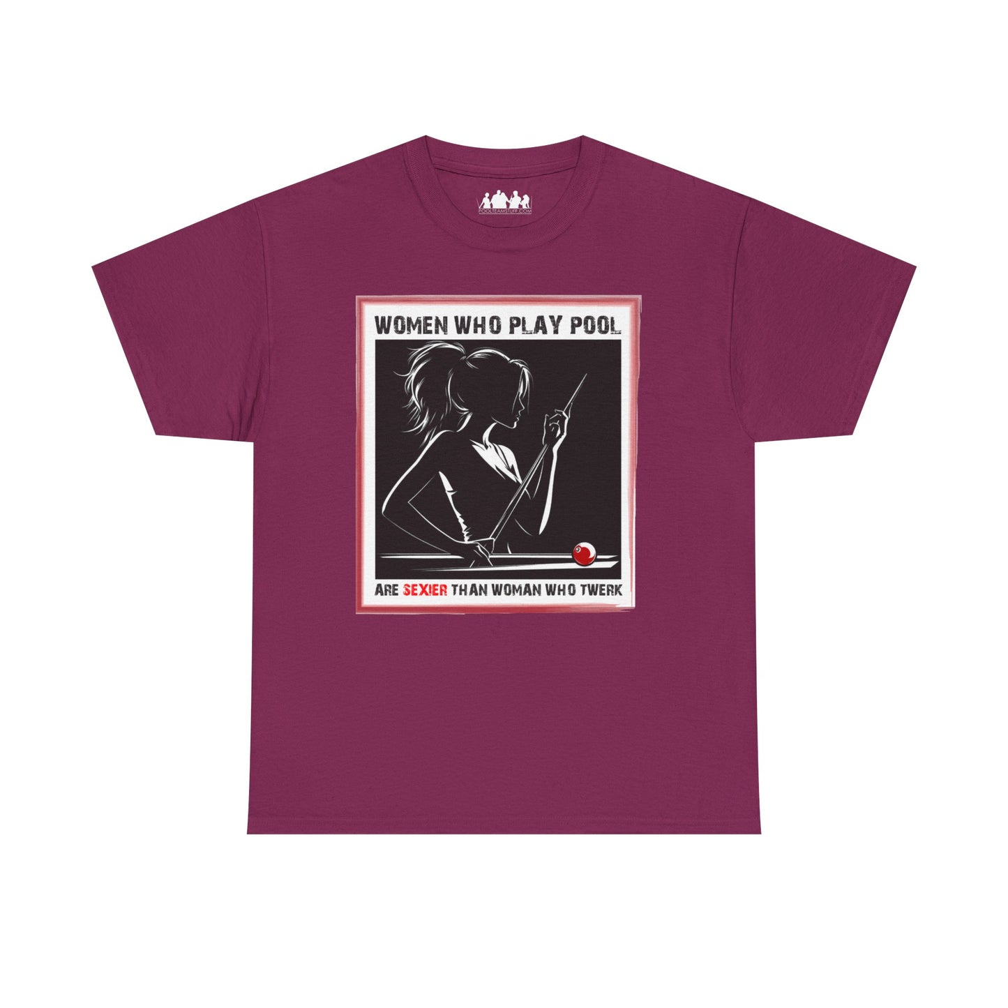 Women Who Play Pool Tee Shirt