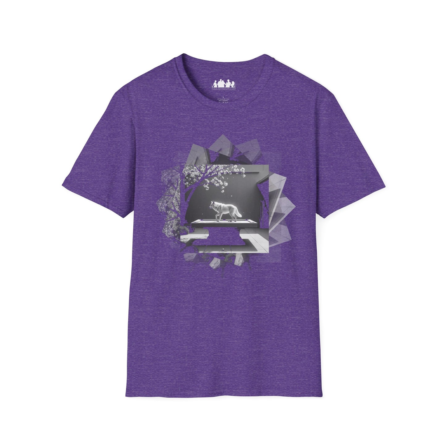 Wolf On Pool Table T-Shirt