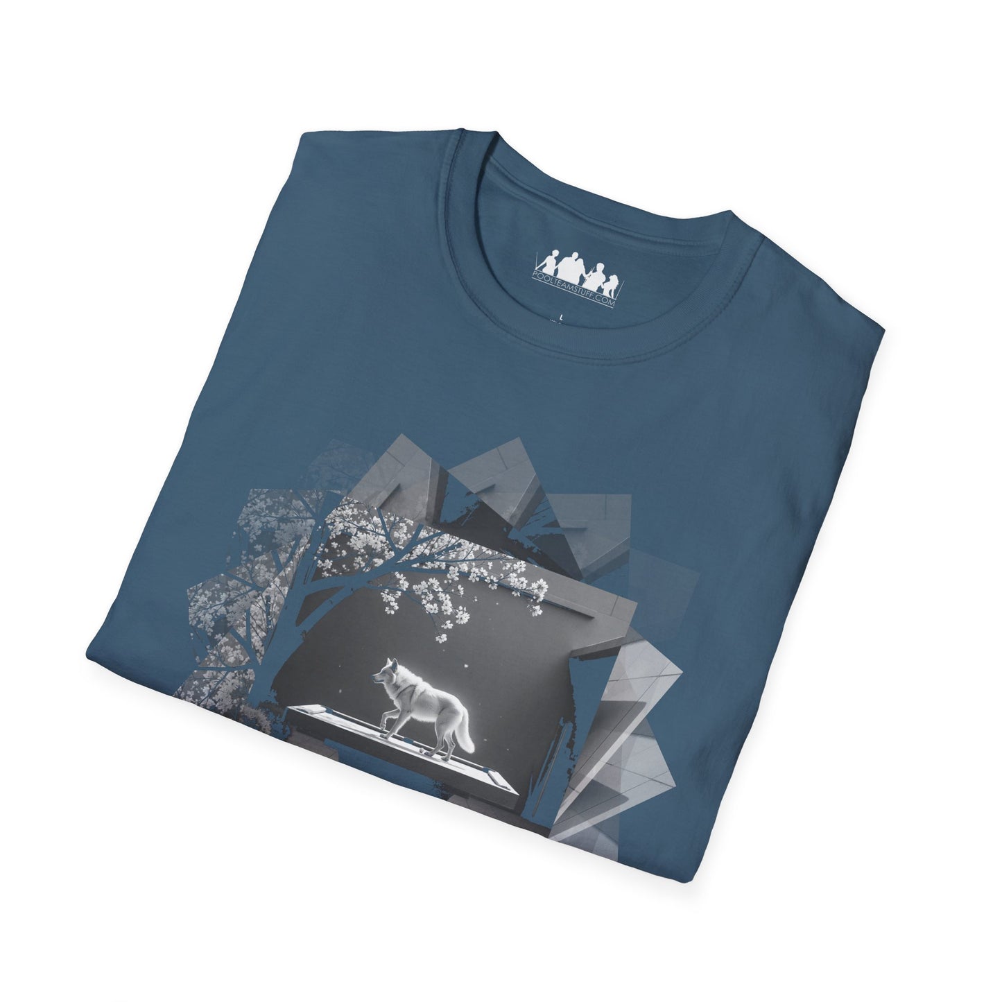 Wolf On Pool Table T-Shirt