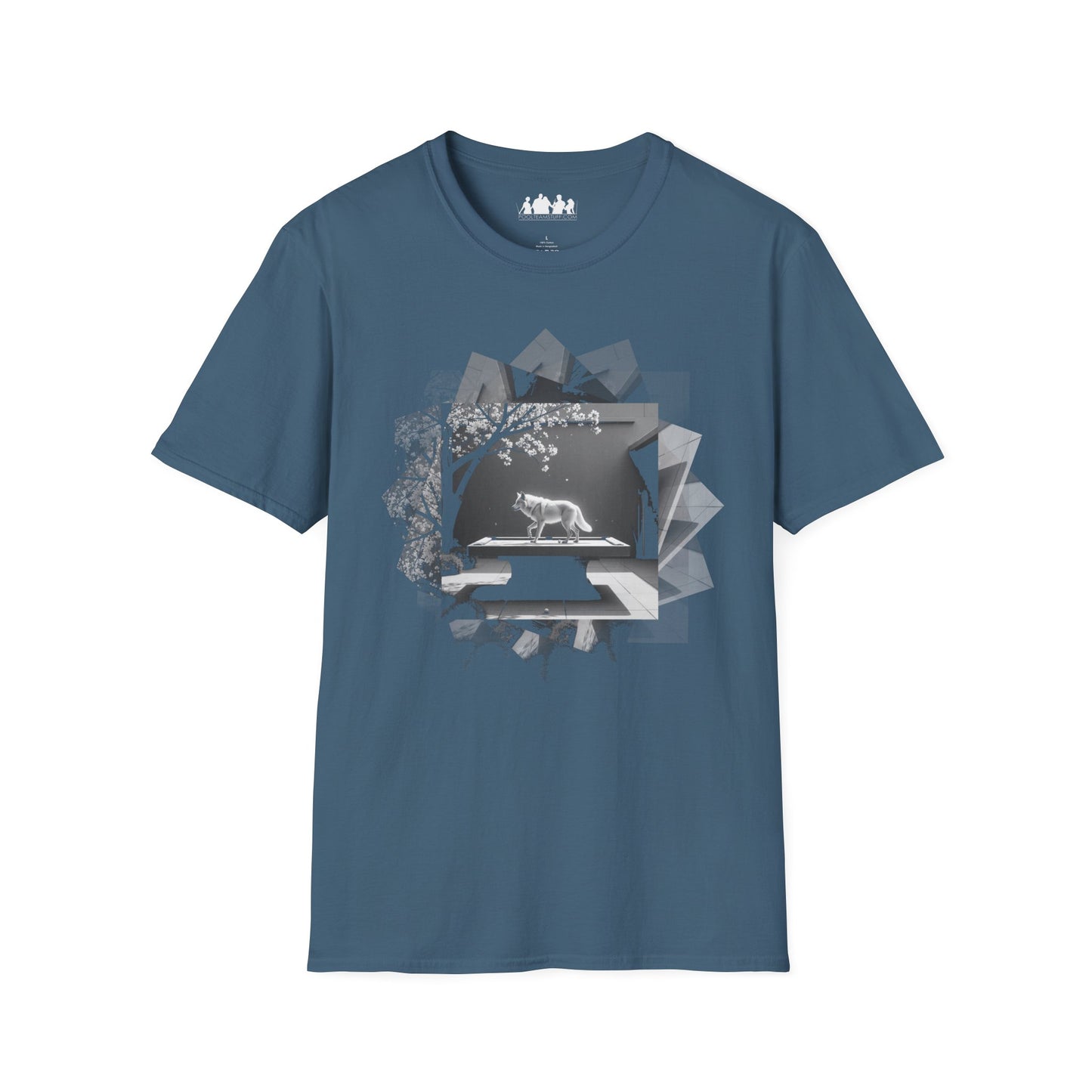 Wolf On Pool Table T-Shirt