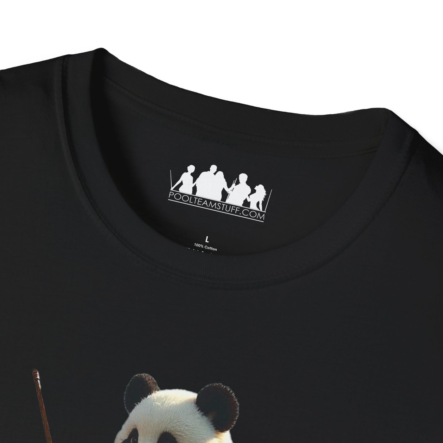 Panda Clock Unisex Softstyle T-Shirt, Cute Animal Tee, Gift for Nature Lovers, Funny Graphic Tee, Casual Wear, Birthday Present