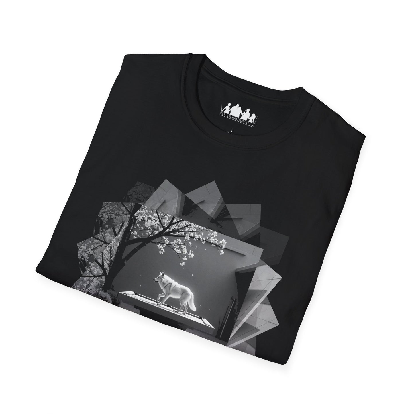 Wolf On Pool Table T-Shirt