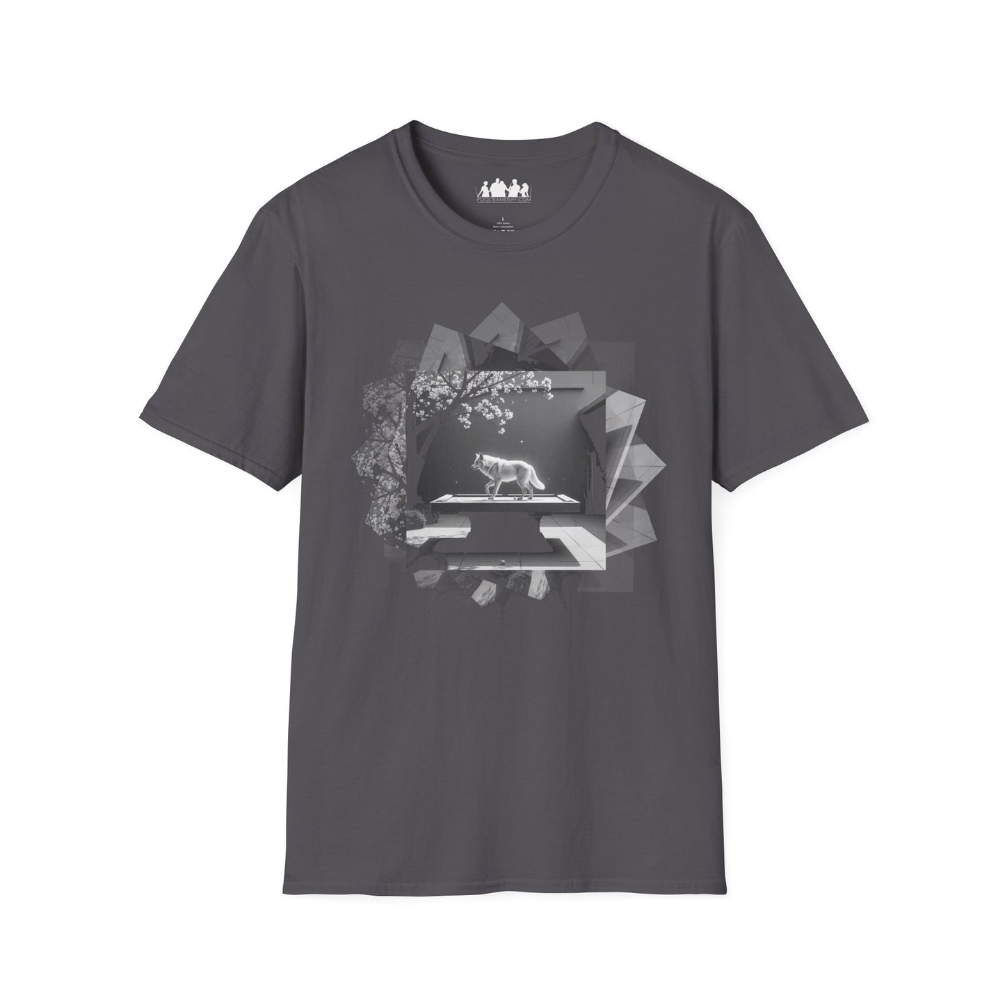 Wolf On Pool Table T-Shirt
