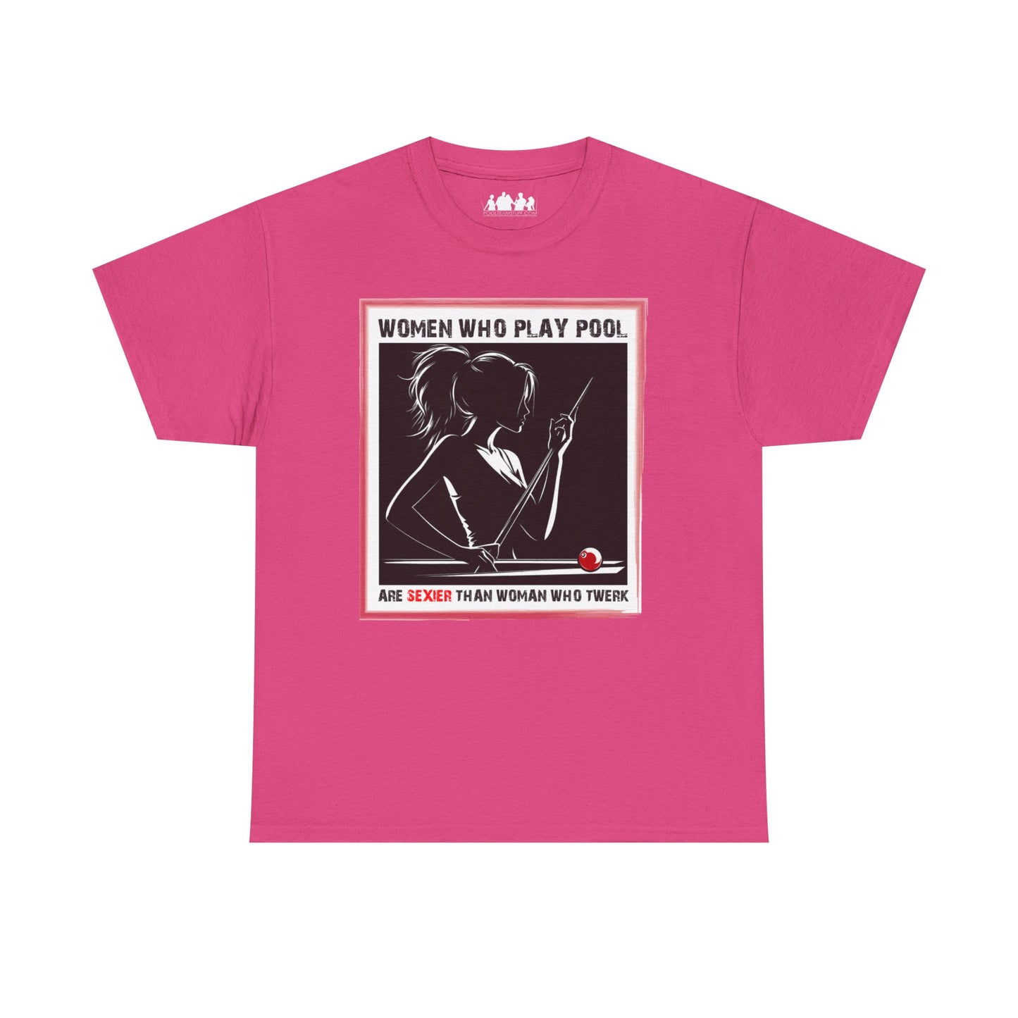 Women Who Play Pool Tee Shirt