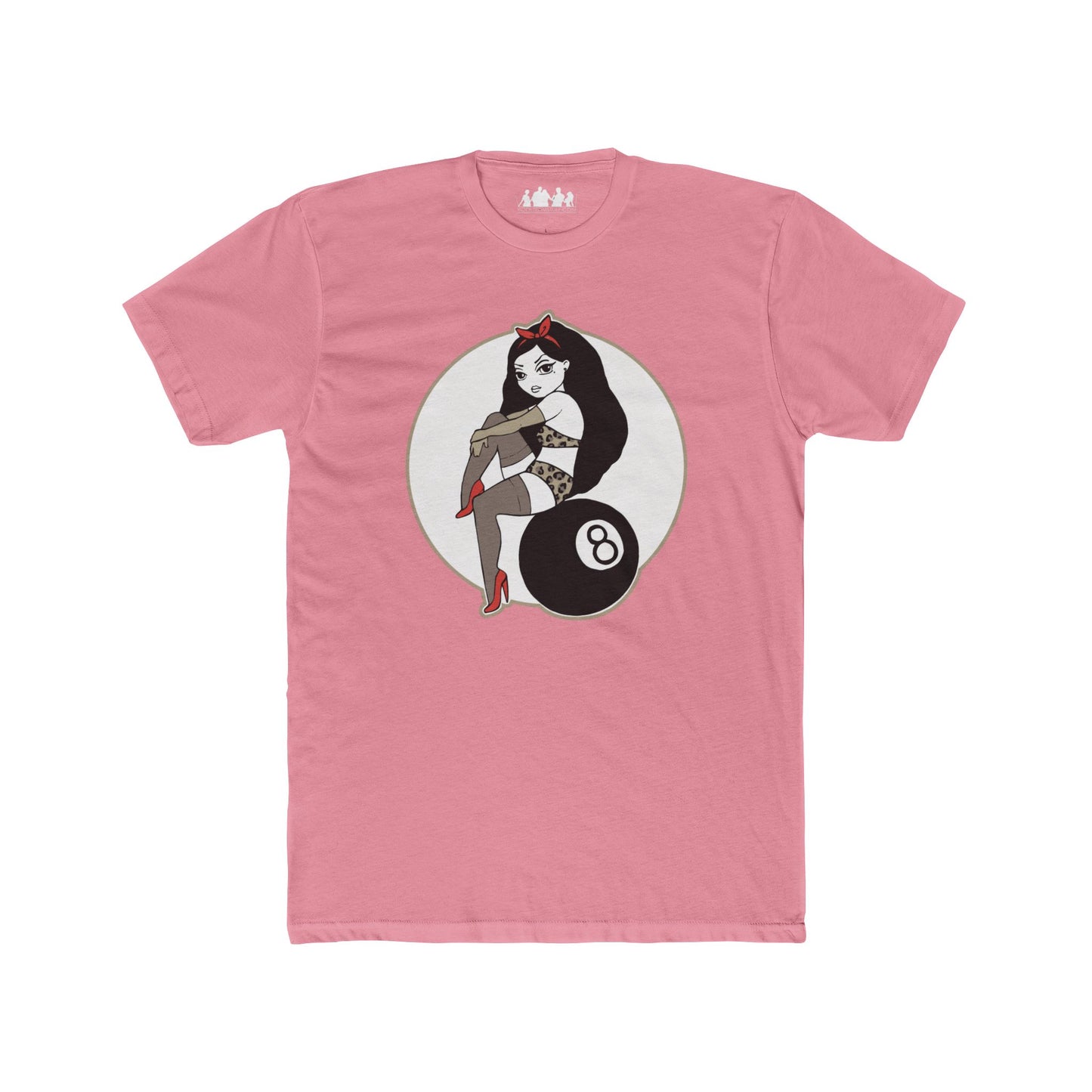 Vintage Pin-Up Style Unisex Cotton T-Shirt
