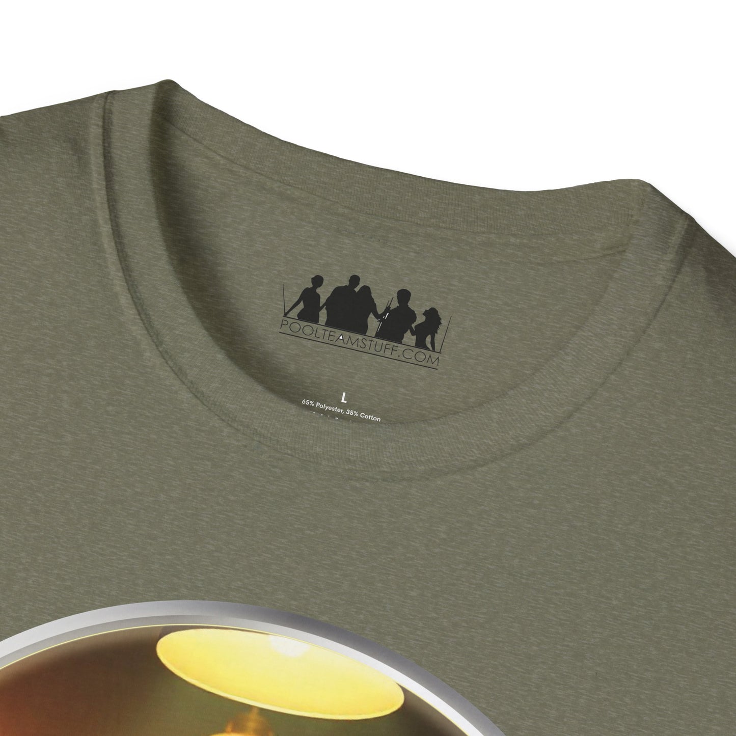 Lion Playing Pool T-Shirt