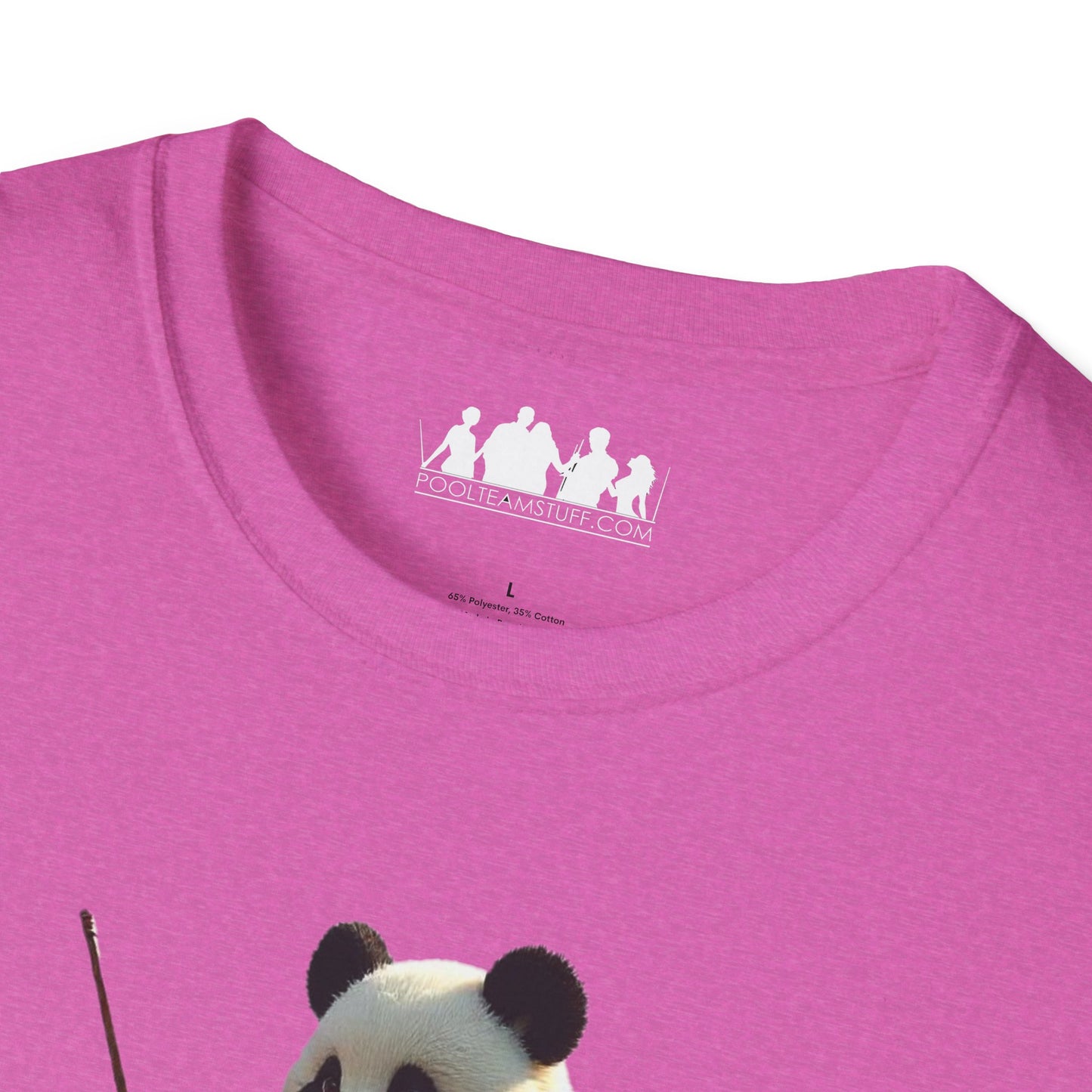 Panda Clock Unisex Softstyle T-Shirt, Cute Animal Tee, Gift for Nature Lovers, Funny Graphic Tee, Casual Wear, Birthday Present