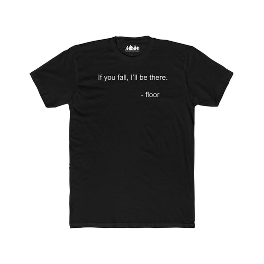 If you fall pool life Men's Cotton Crew Tee