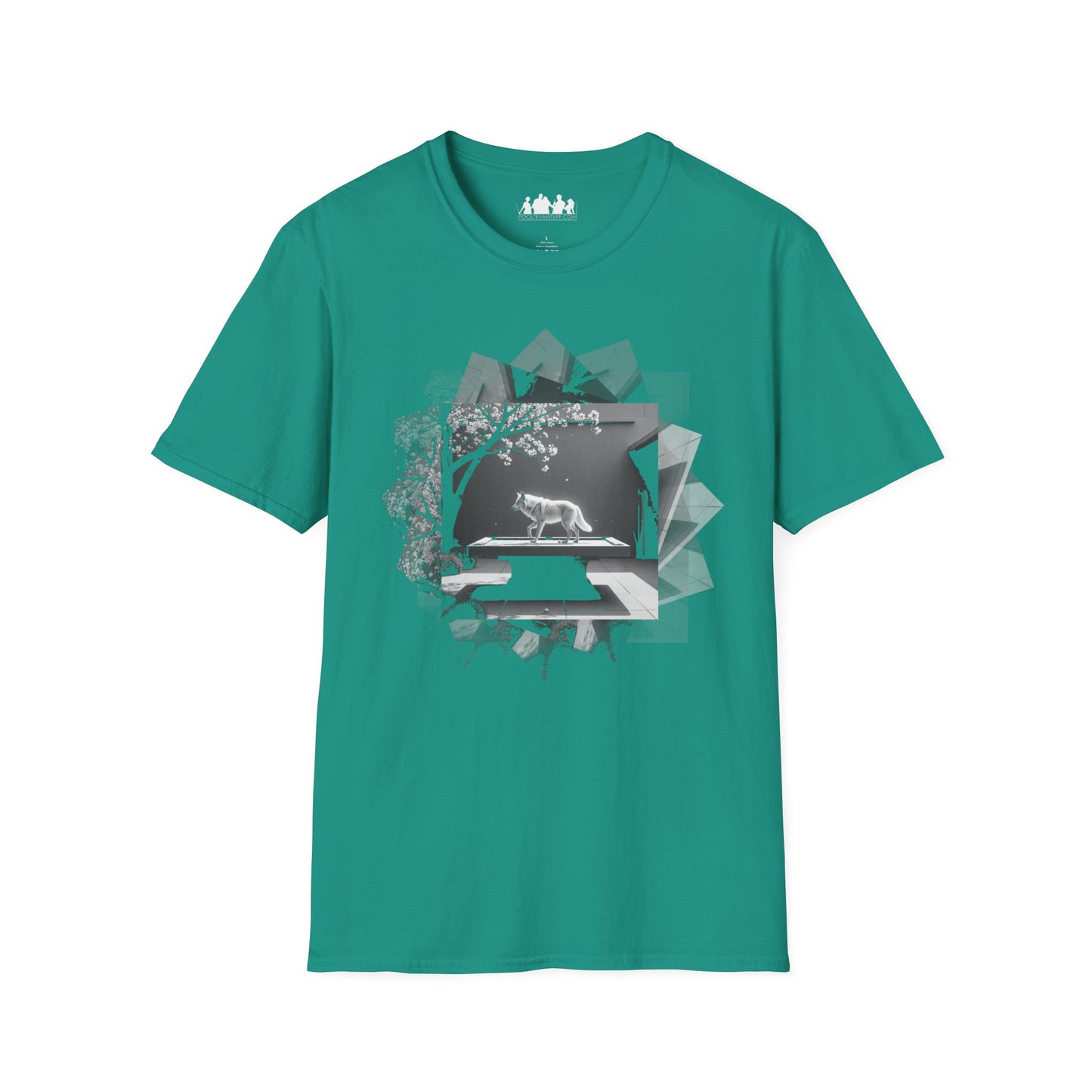 Wolf On Pool Table T-Shirt