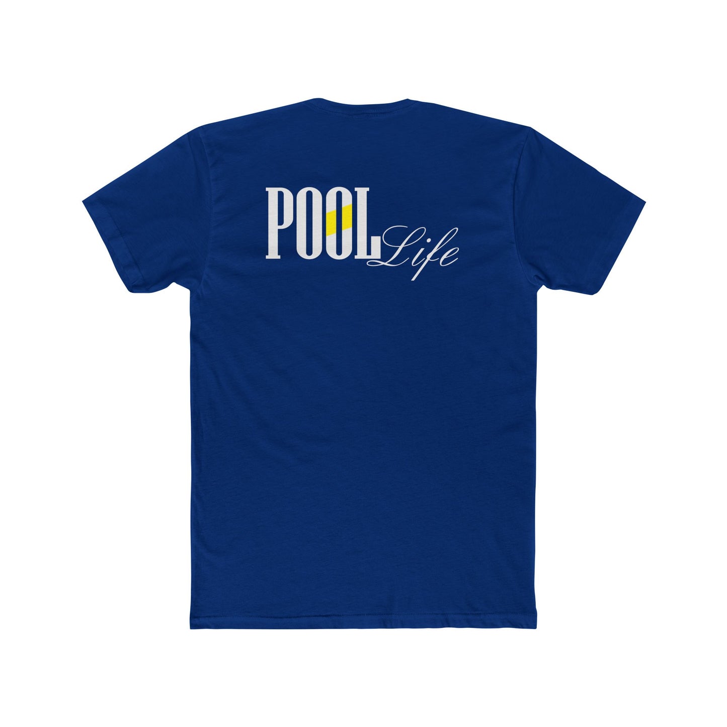 If you fall pool life Men's Cotton Crew Tee