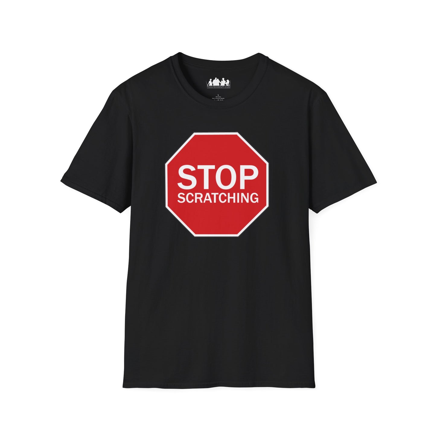 STOP SCRATCHING Softstyle T-Shirt